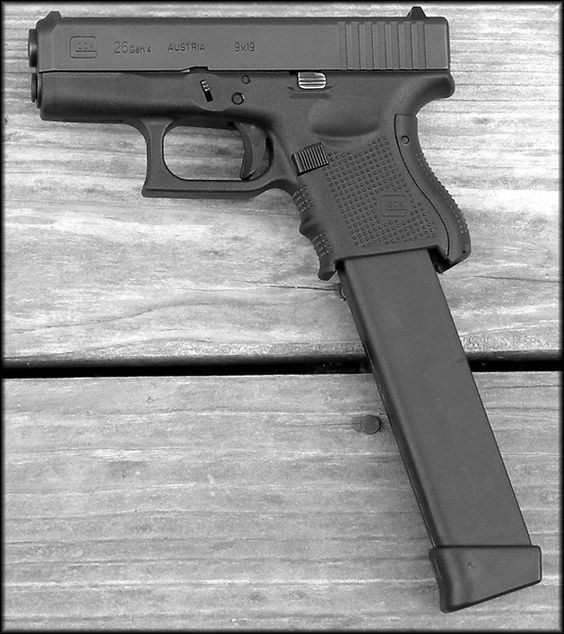 extended pistol magazines. 