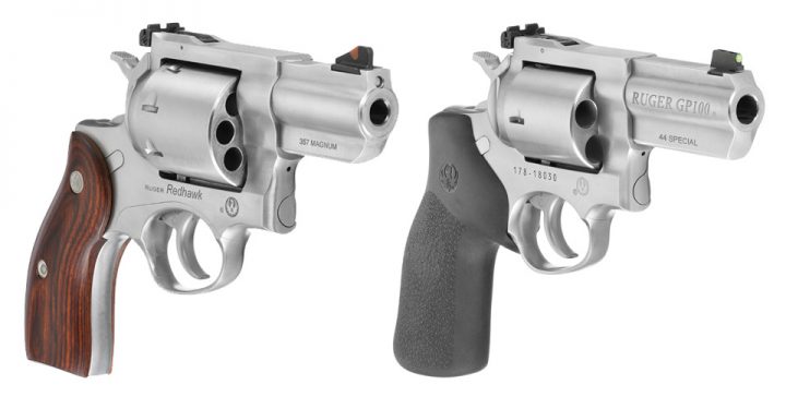 New Ruger Revolvers the GP 100 and Redhawk