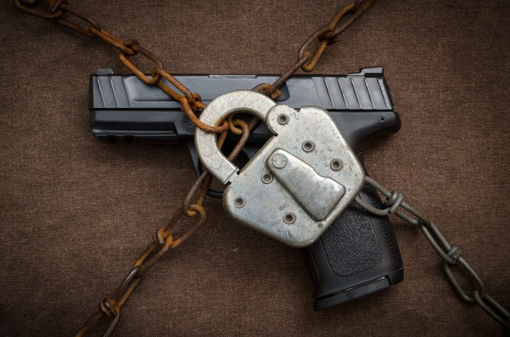 gun control with a lock