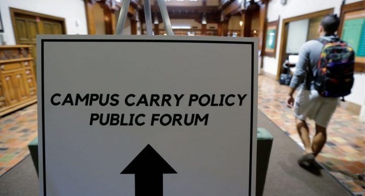 Professor denies student recommendation over pro gun views