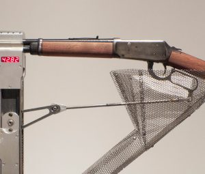 winchester rifle turned into a candy vending machine