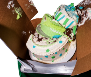 Masked Gunman Smashes Lady's Cake